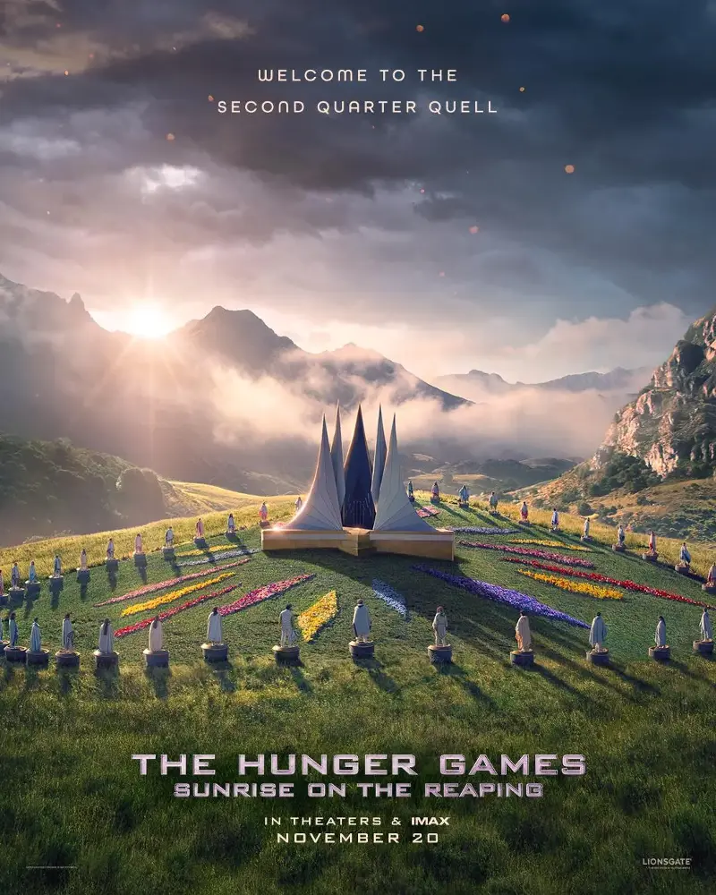 Sunrise on the Reaping movie poster. 