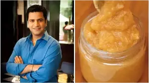Try out chef Kunal Kapoor's wholesome homemade apple-cinnamon jam recipe: Cooked in a microwave using only 2 ingredients