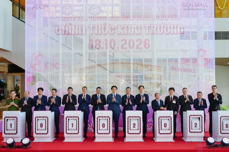 AEON MALL Thanh Hoa opens, welcoming over 200,000 visitors in 3 days - Photo 1.
