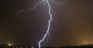 A single bolt of lightning can heat the air around it to roughly five times the temperature of the surface of the Sun, and it is the violent expansion of that superheated air that creates the crack of thunder.