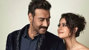 Ajay Devgn shares adorable video of Kajol laughing at his jokes on her birthday: ‘My best jokes have had same audience’