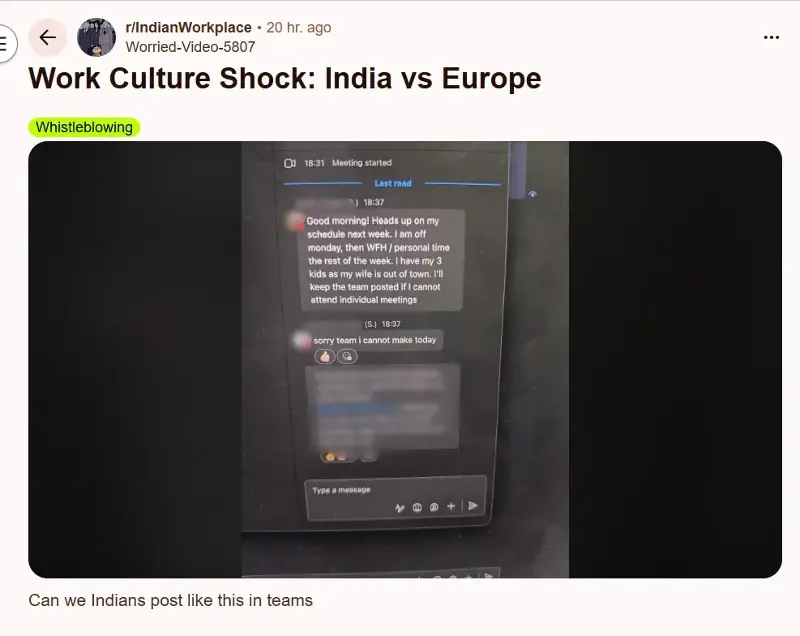 Screengrab of the Reddit post.