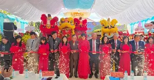 Inauguration of the Dang family church in Gia Lai province.