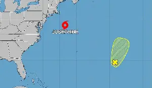 Subtropical Storm Josephine forecast to grow while NHC tracks 2nd Atlantic system