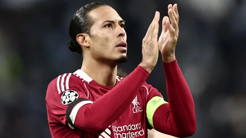 Slot sees long-term future for Van Dijk at Anfield