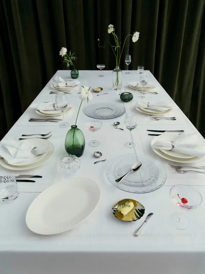 The Westwing x Victoria Beckham collection is the most fashionable way to set your table.  (Image credit: Westwing)