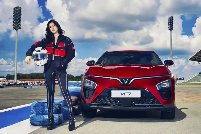 VinFast electric vehicle charging system