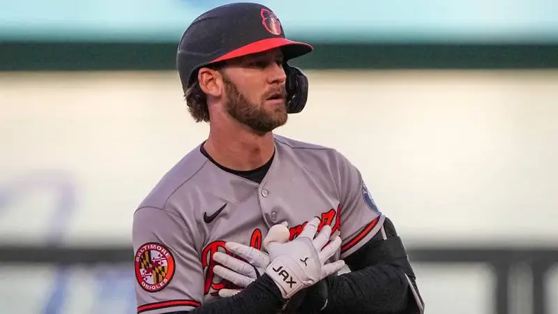 Baltimore Orioles left fielder Taylor Ward