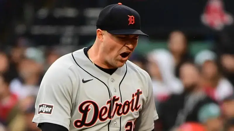 Detroit Tigers starting pitcher Tarik Skubal