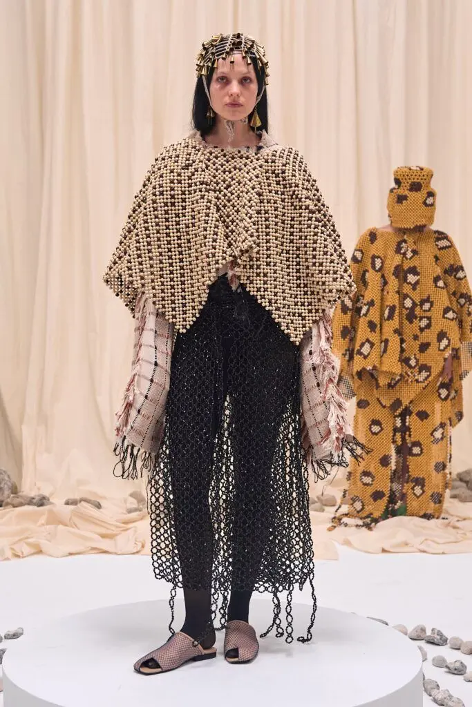 Look from IAMSIGO SS27 collection. (Photo: Copenhagen Fashion Week)