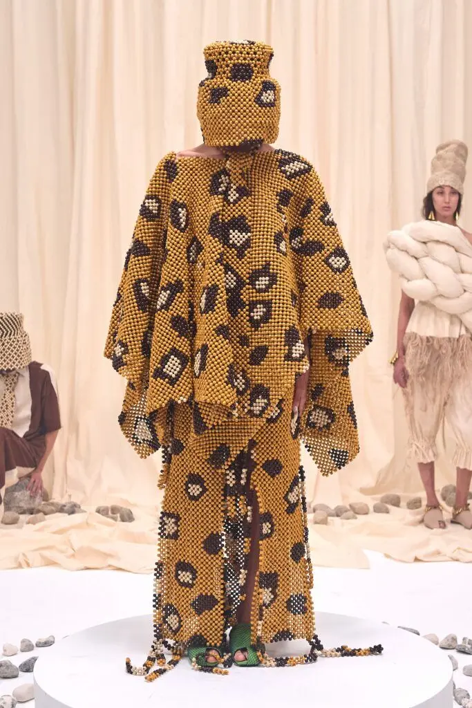 Look from IAMSIGO SS27 collection. (Photo: Copenhagen Fashion Week)