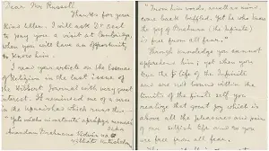 Tagore and Russell's philosophical exchange