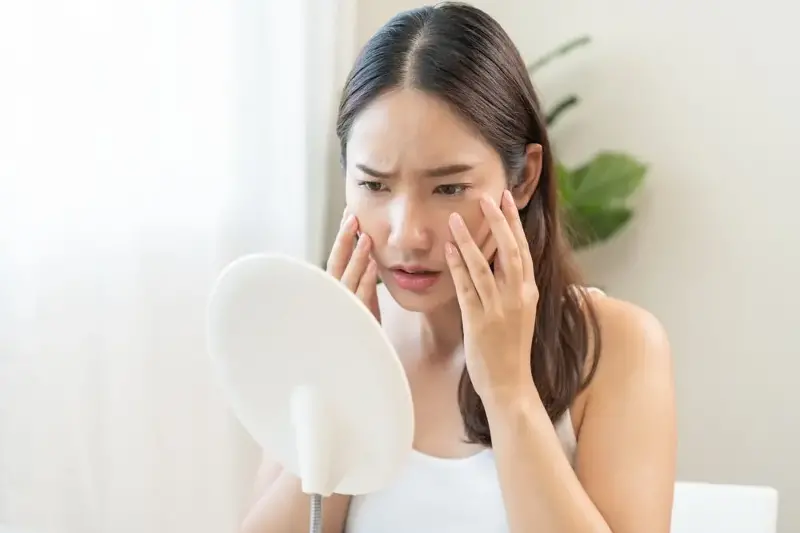 People with dry skin can use facial oils, while acne-prone skin types can avoid or choose very lightweight oils.