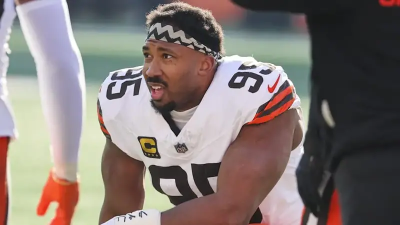 NFL Draft trades, Myles Garrett