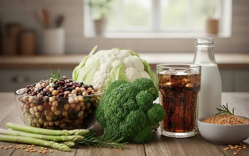 6 loại thực phẩm phổ biến gây đầy hơi và chướng bụng