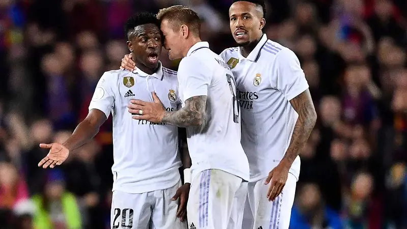 Kroos slammed former team-mate Vinicius Jr