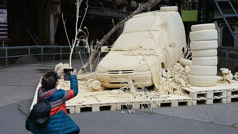 Arte urbano en una acería abandonada: así es la Urban Art Biennale 2026 en Alemania