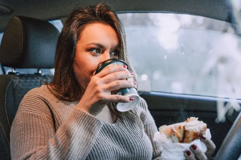 The simplest preventive measure is to avoid reading or looking at a phone.