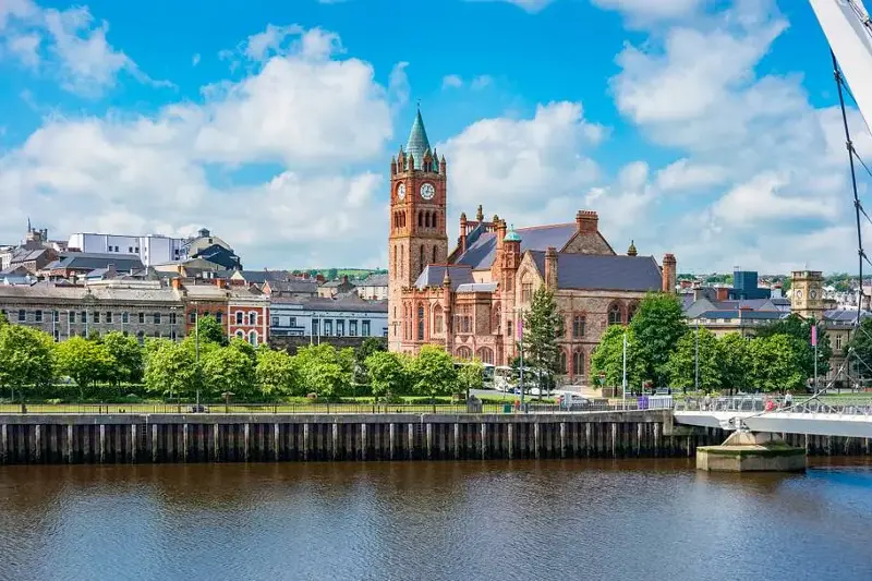 Downtown Derry, Northern Ireland