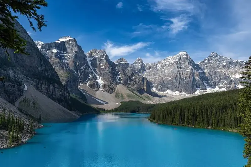 Moraine Lake in Banff National Park, Canada