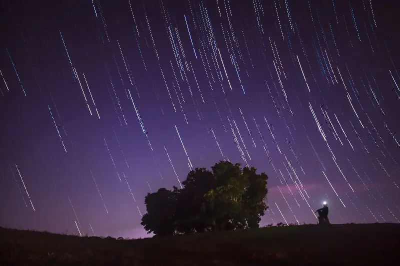 The lake's remote location and minimal light pollution create spectacular conditions for meteor showers.
