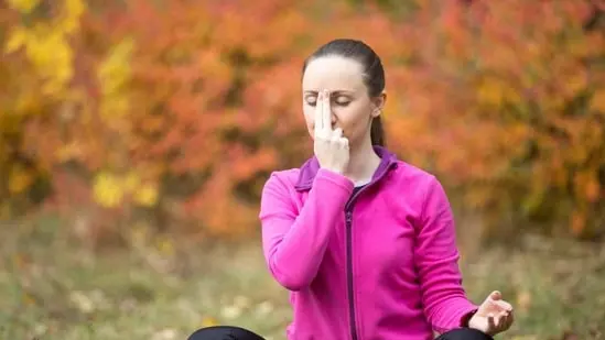 Do deep breathing techniques like: box breathing, belly breathing, alternate nostril breathing.