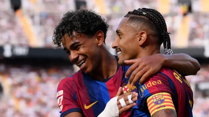 Raphinha iguala récord de Messi