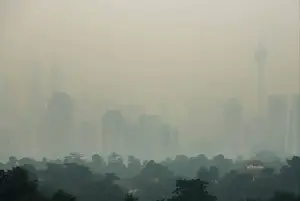 Air quality unhealthy in 25 areas nationwide, Batu Muda worst at 173