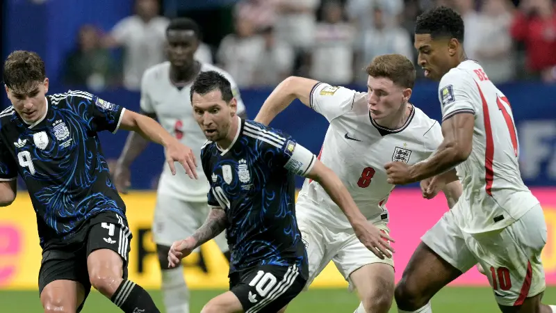 Una cifra impresionante... ¿A cuánto ascendió la posesión de Argentina en la segunda parte contra Inglaterra?