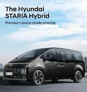 Hyundai launches the new STARIA Hybrid with Bluelink and hybrid power from PHP1.999M