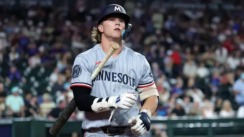Minnesota Twins second baseman Luke Keaschall