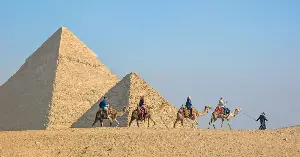 Almost everything the movies taught you about Egypt’s pyramids is wrong — not slaves but paid workers, not marooned in empty desert but built beside a river now vanished, not an undocumented mystery but a supply operation we can still read, day by day, in an inspector’s own logbook from four and a half thousand years ago