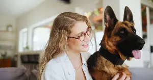 Woman Gets German Shepherd–Pyrenees Mix Puppy—Shock at Size at 9 Months
