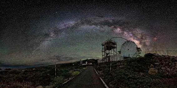 La Palma inaugura los cuatro telescopios grandes Cherenkov que analizarán los fenómenos más energéticos del Universo