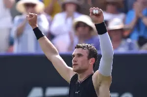 Why was Andy Murray not courtside for Jack Draper's win at Eastbourne Open?