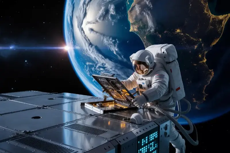 Google guarda allo spazio per i data center e valuta una possibile collaborazione con SpaceX