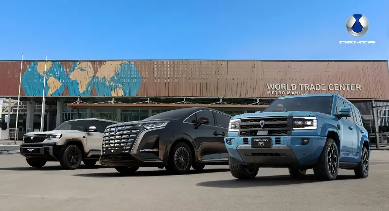 DENZA B8 and DENZA B5 at MIAS 2026