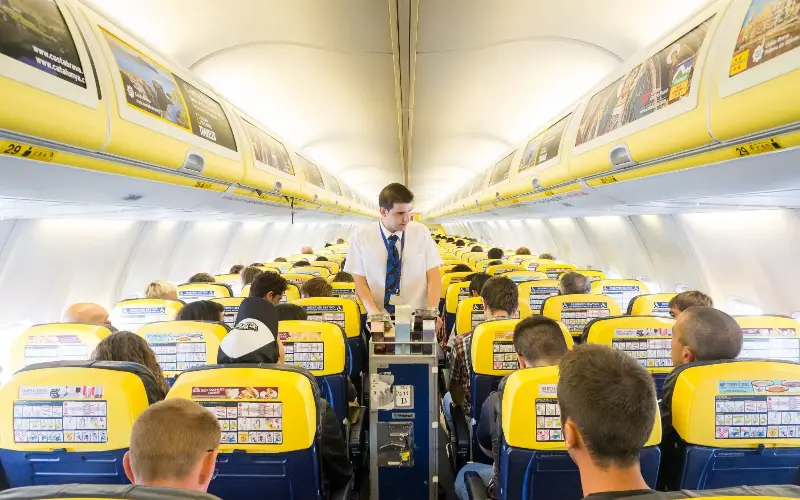 Low-cost airlines such as Ryanair will prioritise extra flyers over space between rows - Alamy/Alex Segre