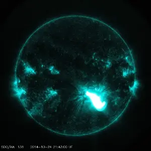 The Sun could produce rare superflares.