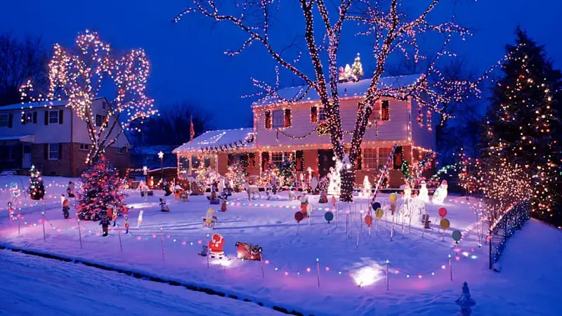 Outside Christmas ornaments