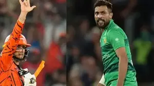 Abhishek Sharma is not just scoring big runs, he is slapping Mohammad Amir right across the face!