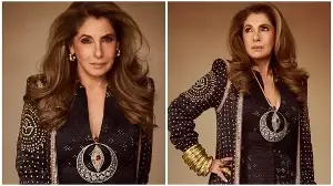 Dimple Kapadia at 69 slays at The Odyssey premiere in handcrafted ethnic look; internet says ‘If oomph had a face’