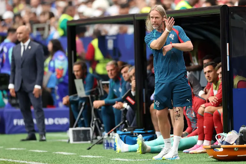 Portugal Set Piece Coach Austin MacPhee during the FIFA World Cup 2026 Group K match between Portugal and Uzbekistan at Houston Stadium