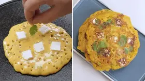 Chef Kunal Kapur shares recipe for paneer besan chilla: See step-by-step process of making the ultimate evening snack