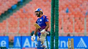 Rohit Sharma returns to nets but suspense remains over availability for Gujarat Titans clash