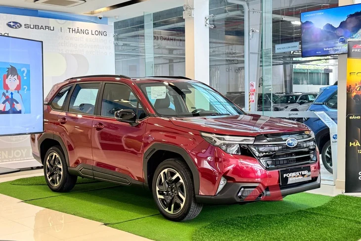Subaru Forester is about to add a hybrid version to Vietnam, expected to launch in October - Photo 5.