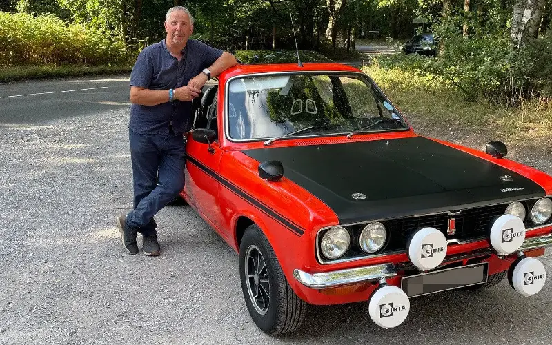 Adam Crowton is the owner of an Avenger Tiger Mk2, one of just 600 that were built by Hillman
