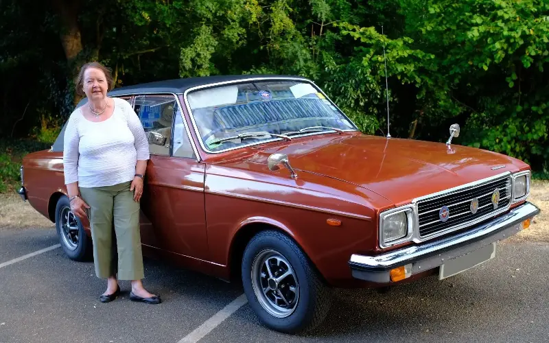 Sue Hickford’s limited-edition 1976 Hillman Hunter Topaz has helped her ‘make friends via car clubs and shows’