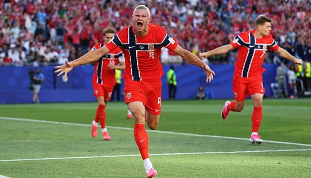 Erling Haaland shone brightly on Norway's opening day.