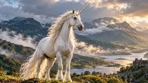 Scotland's national animal doesn't actually exist. Here's why the country chose a unicorn